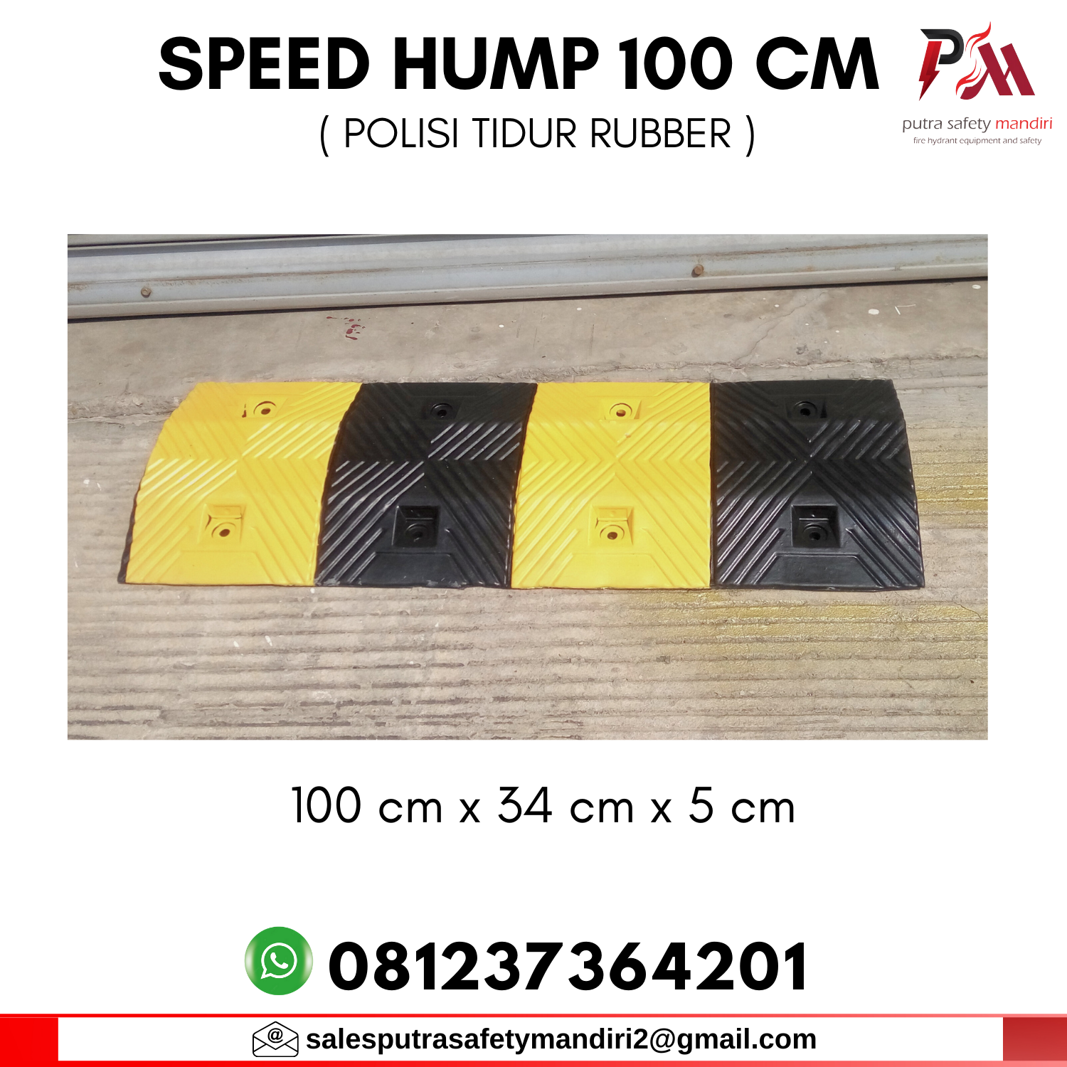 Speed Hump Rubber Cm Polisi Tidur Karet