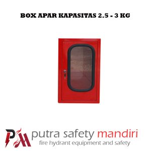 BOX APAR 2,5-3 KG KOTAK TEMPAT TABUNG ALAT PEMADAM API RINGAN