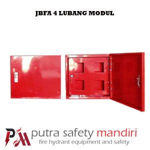 JBFA 4 LUBANG JUNCTION BOX FIRE ALARM SIZE 35 X 40 X 15 CM PLAT MILD STEEL