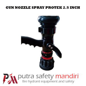 PROTEK GUN NOZZLE 368 2.5 INCH COUPLING MACHINO KEPALA SELANG PEMADAM