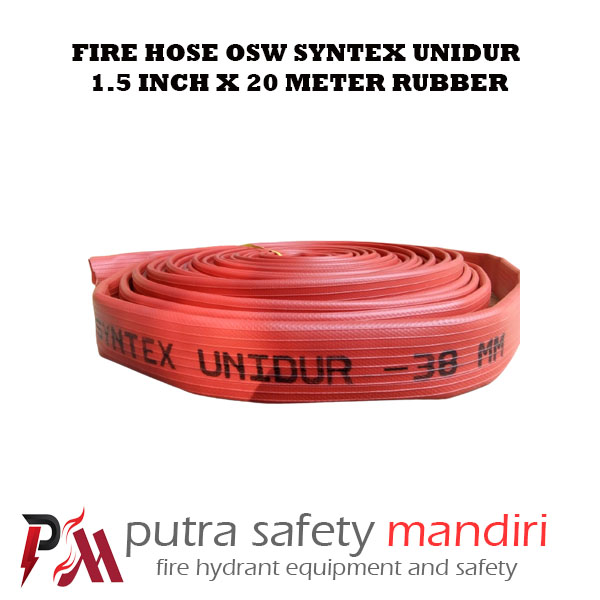 FIRE HOSE RUBBER OSW SYNTEX UNIDUR 1,5 INCH X 20 M