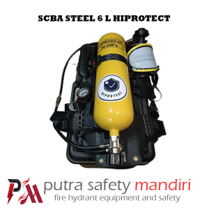 SCBA STEEL HIPROTECT SELF CONTAINED BREATHING APPARATUS 6 LITER