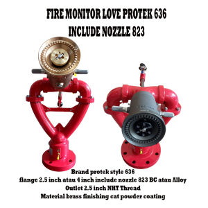 FIRE MONITOR LOVE PROTEK 636 INCLUDE NOZZLE 823