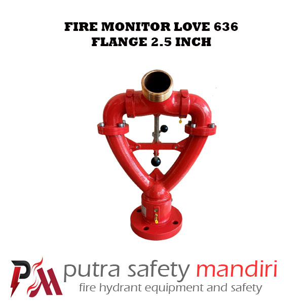 FIRE MONITOR LOVE PROTEK STYLE 636 FLANGE 2,5 INCH EXCLUDE NOZZLE