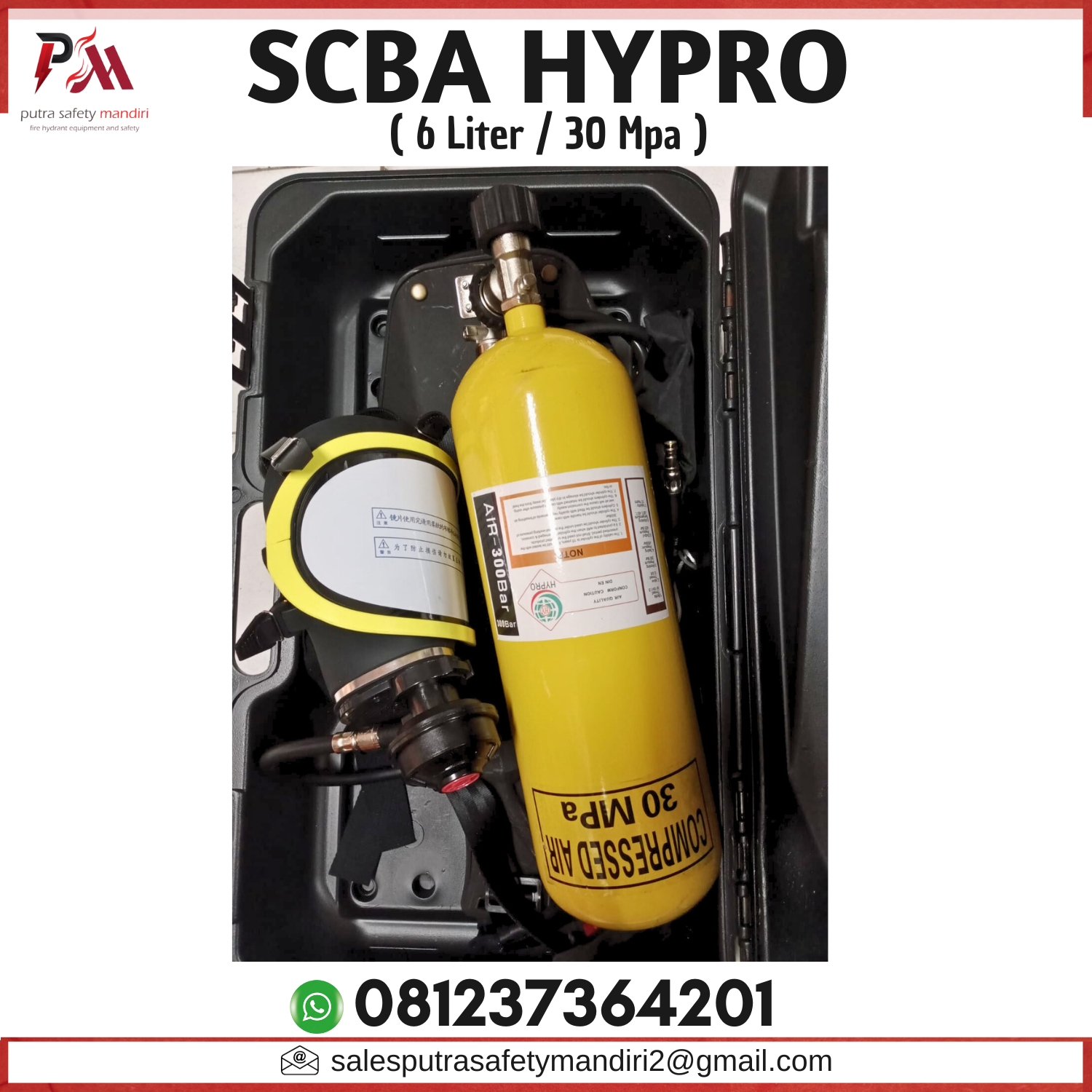 SCBA STEEL SELF CONTAINED BREATHING APPARATUS