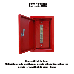 TBFA TERMINAL BOX FIRE ALARM 24 PAIRS