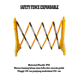 SAFETY FENCE PORTABLE LIPAT