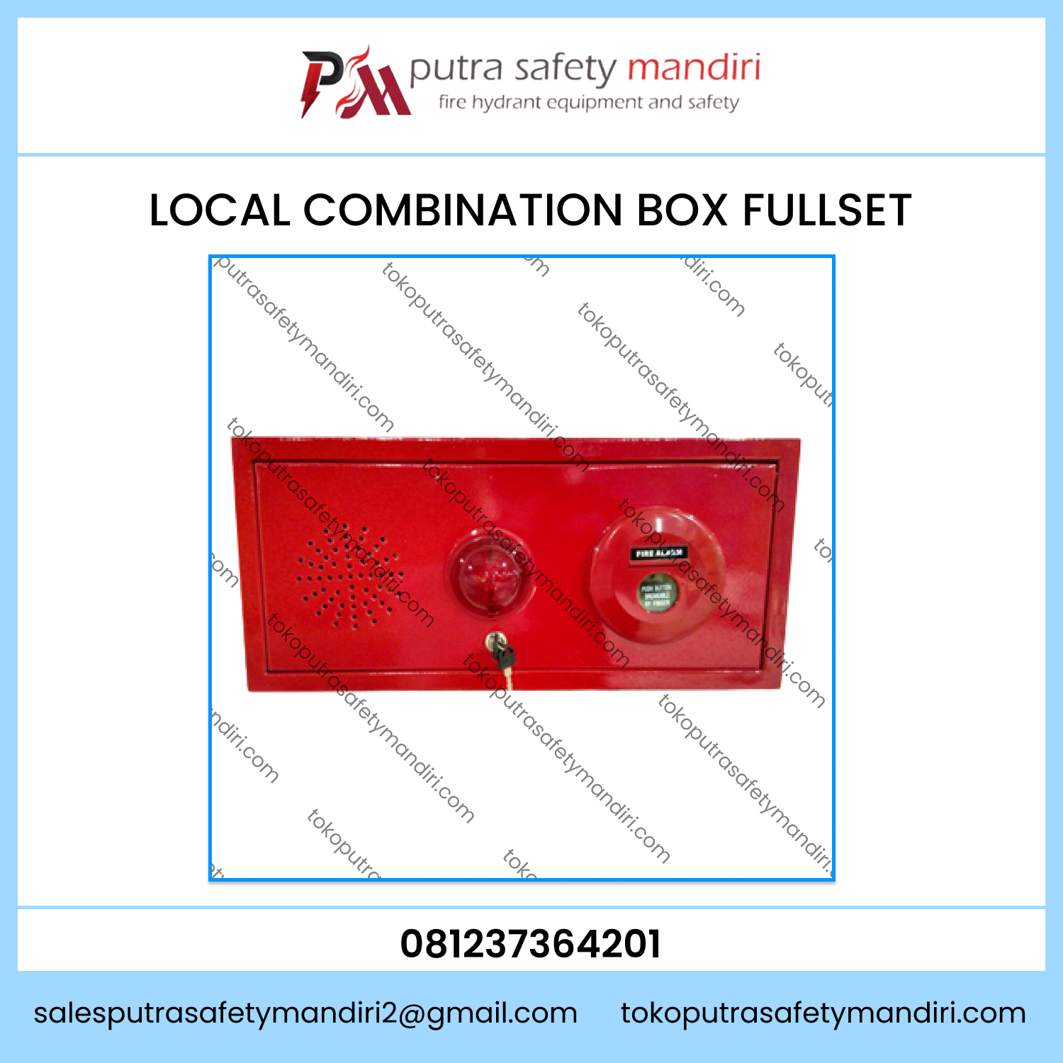 General Local Box JUAL LOCAL COMBINATION BOX SIZE 25X50X10 KOTAK