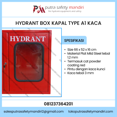 BOX HYDRANT TIPE A1 KOTAK HIDRAN UNTUK KAPAL