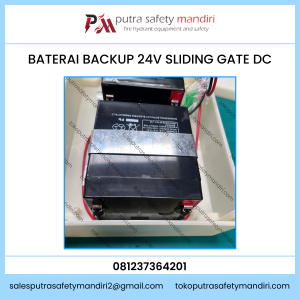 GAMBAR BATERAI CADANGAN MESIN SLIDING GATE VDC 24V BACKUP BATTERY DC MURAH
